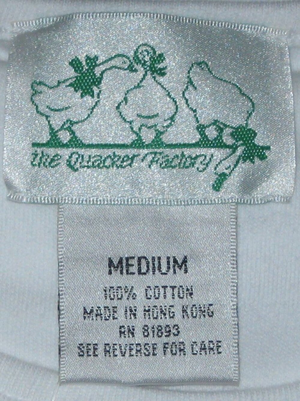 Quacker Factory Rhinestone Flag Top M White - Picture 4 of 4